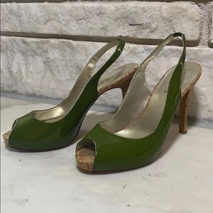 GUESS Peep Toe Slingback Sandals